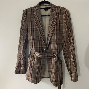 Plaid blazer from asos.